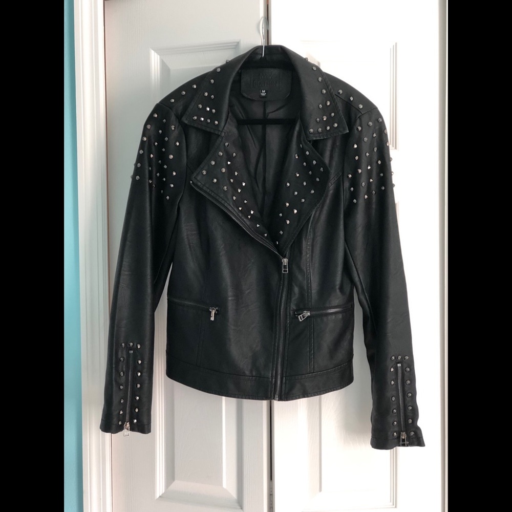 *SOLD* Max Edition Studded Moto Jacket